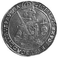 talar 1631, Toruń, Aw: Półpostać i napis, Rw: He
