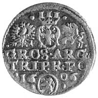 trojak 1606, Kraków, j.w., Kop.LIVk.7 -rr-, Wal.XCII Rl