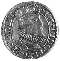 grosz 1594, Olkusz, Aw: Popiersie i napis, Rw: Tarcze herbowe i napis, Kop.I.2b -rr-, Gum.917, T.12
