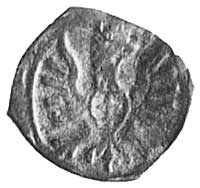 denar 1610, Poznań, Aw: Klucze, Rw: Orzeł, Kop.I