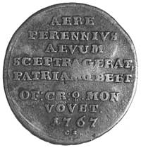 trojak historyczny 1767, Kraków, j.w., Plage 461