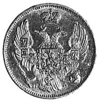 3 ruble = 20 złotych 1834, Petersburg, Aw: Orzeł carski, Rw: Napisy, Plage 299, Fr.111 (40)