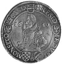 półtalar 1620, Oleśnica, Aw: Półpostać Henryka W