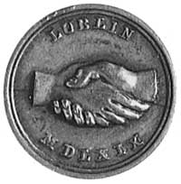 medalik wybity w 1869 r. z okazji 300-nej roczni