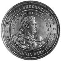 medal z okazji 200 rocznicy Odsieczy Wiedeńskiej wybity na zlecenie Kurnatowskiego w Krakowie w 18..