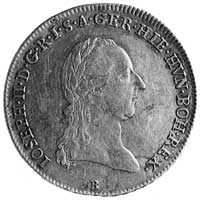 ćwierćtalar 1788, Krzemnica, Aw: Popiersie i napis, Rw: Krzyż Burgundzki, korony i napis, Her.208,..