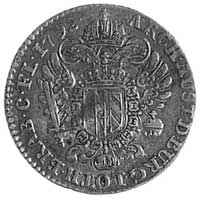 XIV liardów 1792, Bruksela, Aw: Krzyż Burgundzki, Rw: Orzeł Habsburski, Her.91, rzadki typ monety