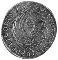 talar 1628, Aw: Herb miejski i napis, Rw: Orzeł cesarski, Dav.5035