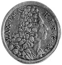30 groszy (półgulden) 1719, Aw: Popiersie i napis, Rw: Lew trzymający tarczę herbową i napis, Hahn..