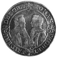 talar 1610, Aw: Popiersie Jan Filipa z bratem i 