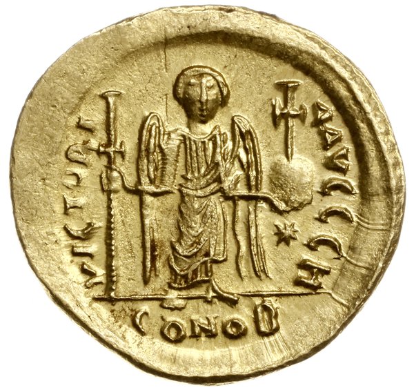 solidus 527-537, Konstantynopol