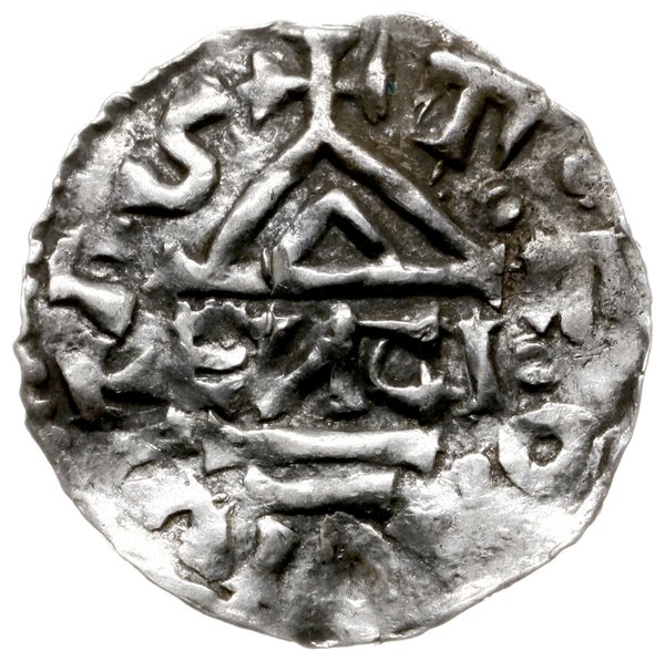 denar 976-982, mincerz Anti; Krzyż z czterema ku