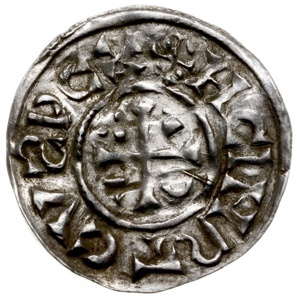 denar 1002-1009, mincerz Viga; Krzyż z kółkiem, 