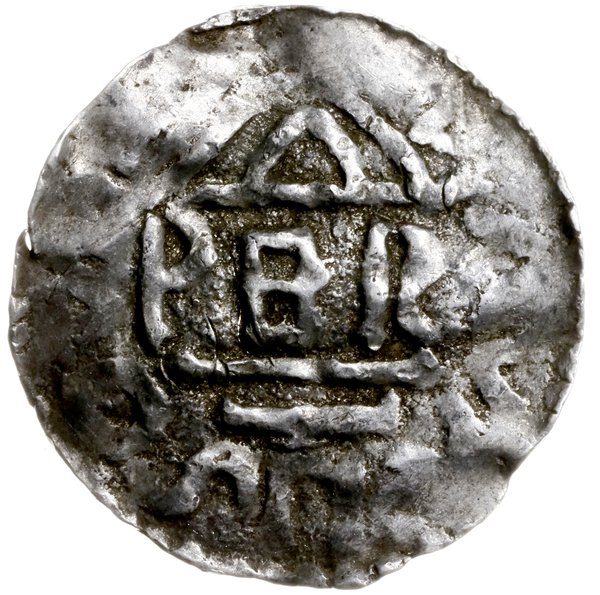 denar 955-973, mincerz Bera; Krzyż z czterama po