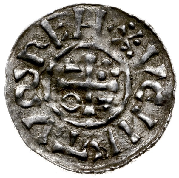 denar 1002-1009, mincerz Aig; Krzyż z kółkiem, d