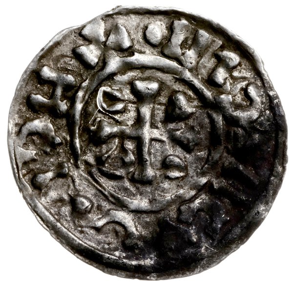 denar 995-1002, mincerz Vaz; Krzyż z dwoma kółka