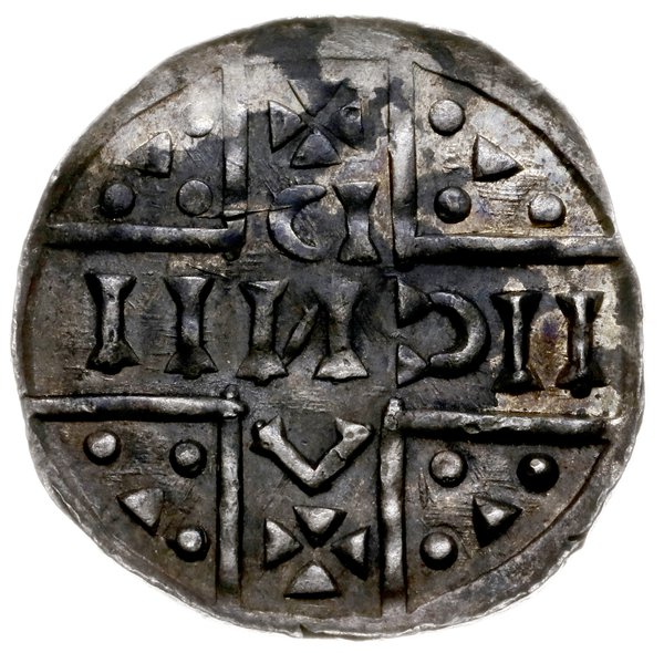 denar 1018-1026, mincerz Bab; Napis HEINRICVS DV