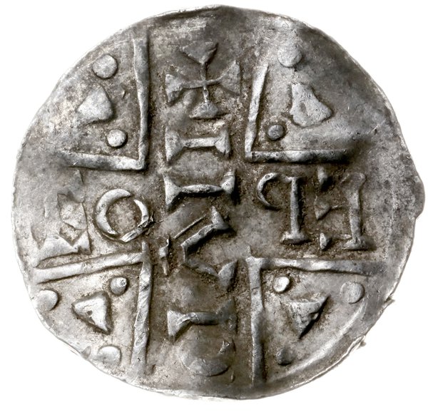 denar 1018-1026, mincerz Benedictus; Napis HEINR