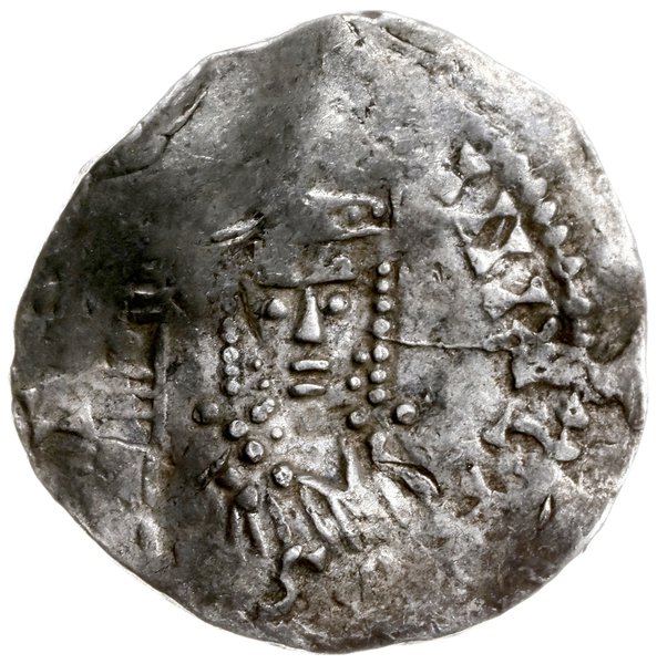 denar naśladujący monety bizantyjskie 1002-1024