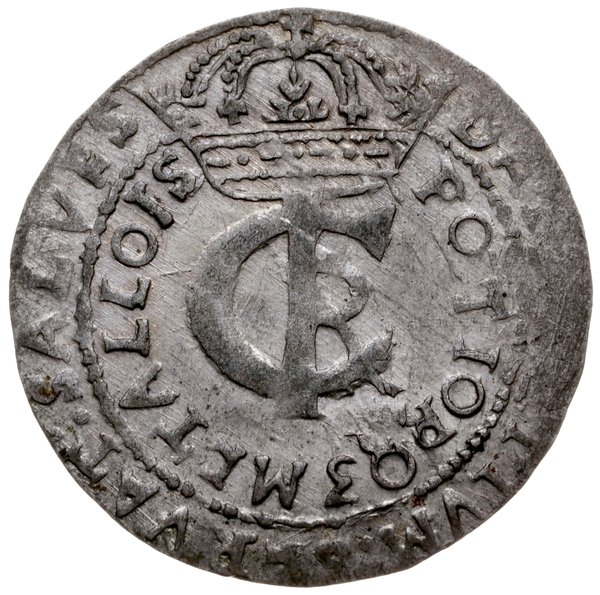 złotówka (tymf) 1664 - fałszerstwo z epoki; fant