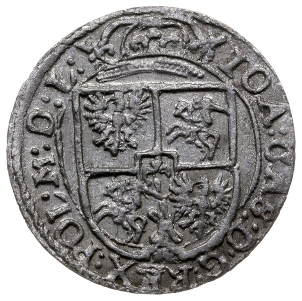 półtorak 1652, Wilno, odmiana z 06 w jabłku królewskim