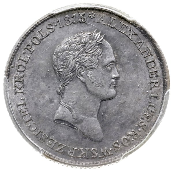 1 złoty 1832, Warszawa; odmiana z małą głową kró