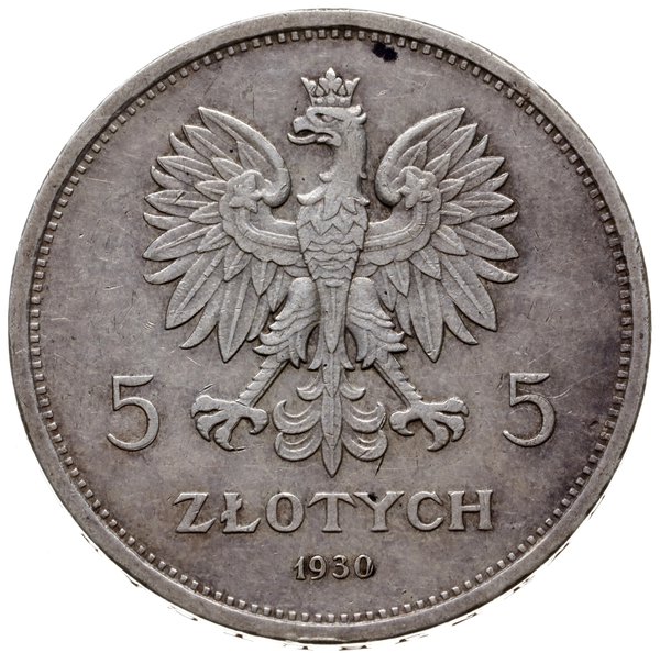 5 zlotych 1930, Warszawa