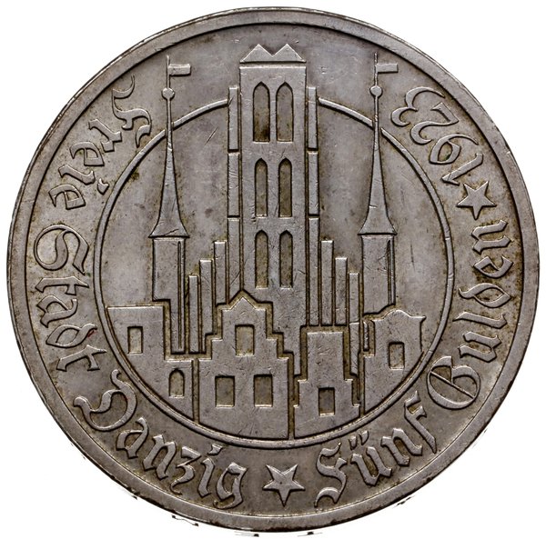 5 guldenów 1923, Utrecht