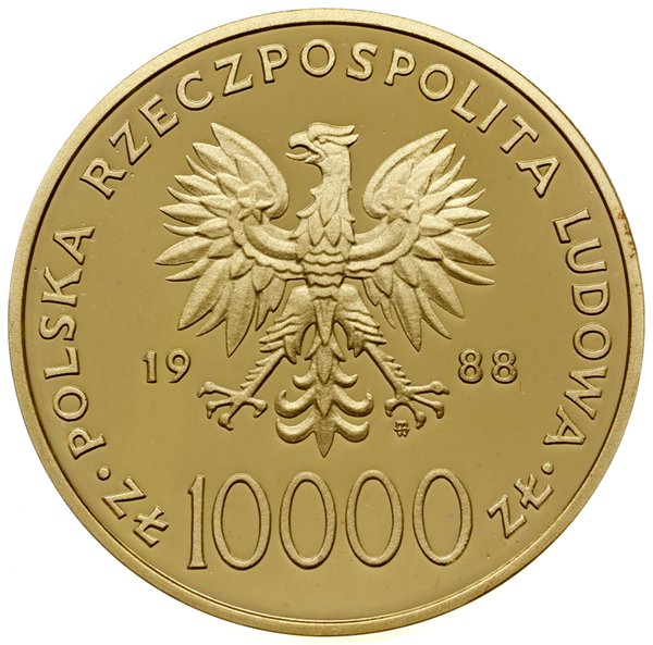 10.000, 5.000, 2.000 i 1.000 złotych 1988 r, Warszawa