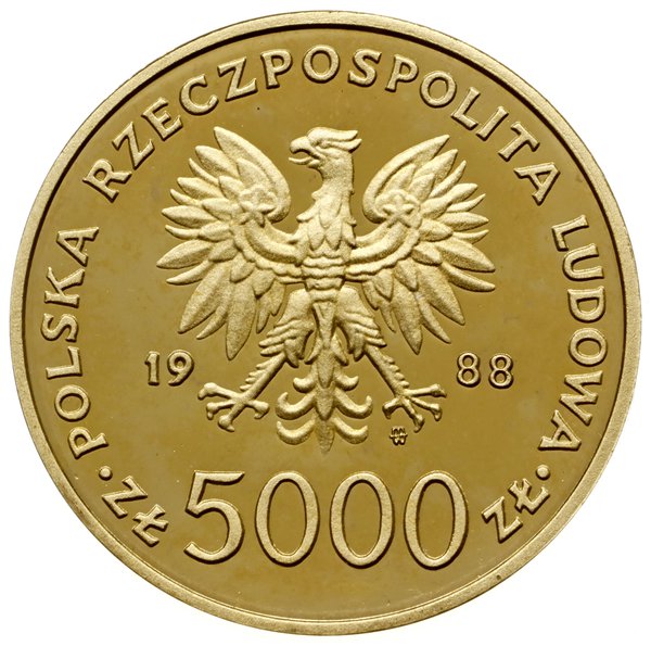 5.000 złotych 1988, Warszawa