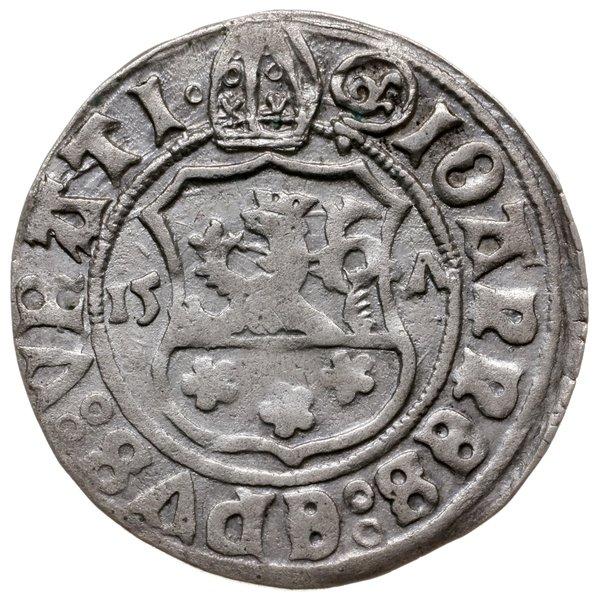 grosz 1507, Nysa; odmiana z datą 15-Λ po bokach 