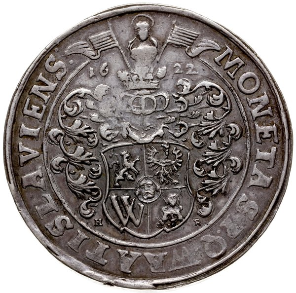 talar 1622, Wrocław; Aw: Popiersie w prawo i nap