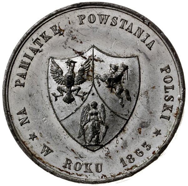 Powstanie Styczniowe 1863-1864, medal z 1863 r. 