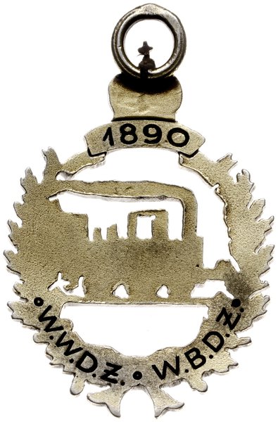 odznaka pamiątkowa Warszawsko-Wiedeńskiej Drogi Żelaznej