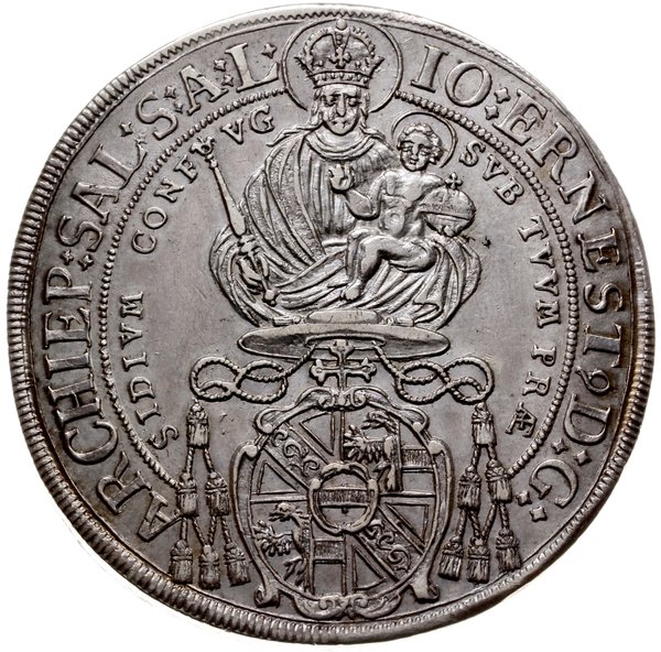 talar 1708, Sazburg; Aw: Madonna z dzieciątkiem 