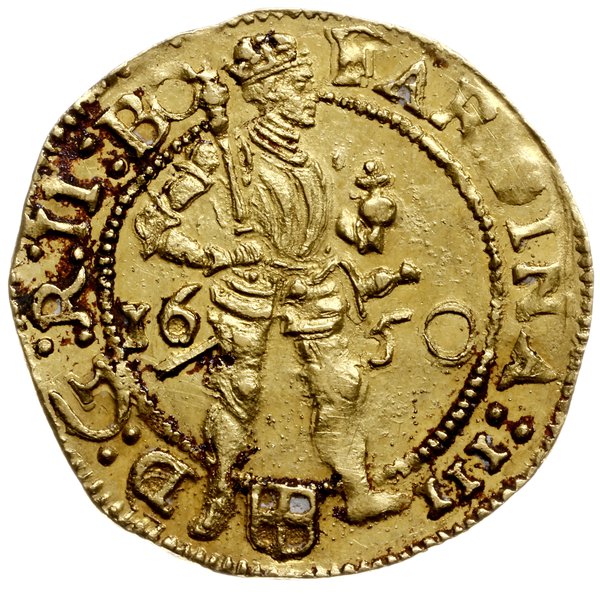dukat 1650; z tytulaturą cesarza Ferdynanda II; 