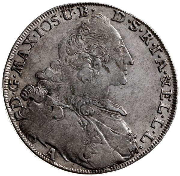 talar 1767 /A, Amberg; Dav. 1950; srebro 27.96 g