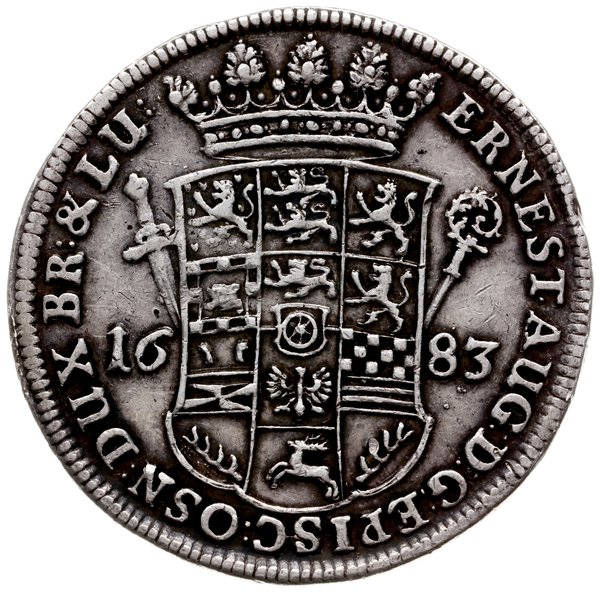 2/3 talara (gulden) 1683, Hanower; Dav.394, Welt