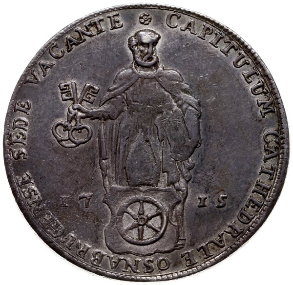 talar 1715, Clausthal ?; Dav. 2504; srebro 29.20