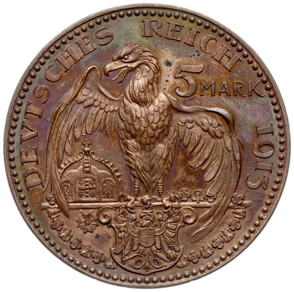 pudełko z 10 monetami próbnymi Bawarii i Prus (n
