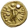 naśladownictwo aureusa rzymskiego (prawdopodobnie Heliogabala 218-222), III w.; Aw: Głowa cesarza ..
