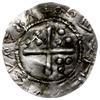 naśladownictwo denara ratyzbońskiego księcia Henryka II (Hahn typ 15 z lat 955-973); Aw: Krzyż pro..