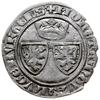 blanc gros, bez daty (1383-1388); Aw: Krzyż dwunitkowy, WENCEL BOEMIE REX AG LVC DVX;  Rw: Tarcze ..