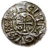 denar 1002-1009, mincerz Ag; Krzyż z kółkiem, dwoma trójkątami i potrójnymi kulkami w kątach /  Da..