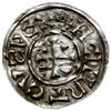 denar 1002-1009, mincerz Viga; Krzyż z kółkiem, dwoma trójkątami i potrójnymi kulkami w kątach /  ..