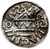 denar 1002-1009, mincerz Viga; Krzyż z kółkiem, dwoma trójkątami i potrójnymi kulkami w kątach /  ..