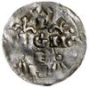 denar 1024-1039; Aw: Popiersie króla w lewo; Rw: Napis ARGENTINA w formie krzyża, w polach lilie  ..