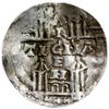 denar 1002-1024; Aw: Popiersie króla na wprost; Rw: Napis ARGENTINA w formie krzyża otoczony muram..