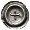 brakteat ok. 1416-1460; Krzyż grecki z rozdwojonymi ramionami; BRP Prusy T18, Neumann 1.p;  srebro..