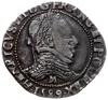 1/2 franka 1589 / M, Tuluza; data w otoku; Duplessy 1131, Kop. 10364 (R2); ciemna patyna, bardzo ł..
